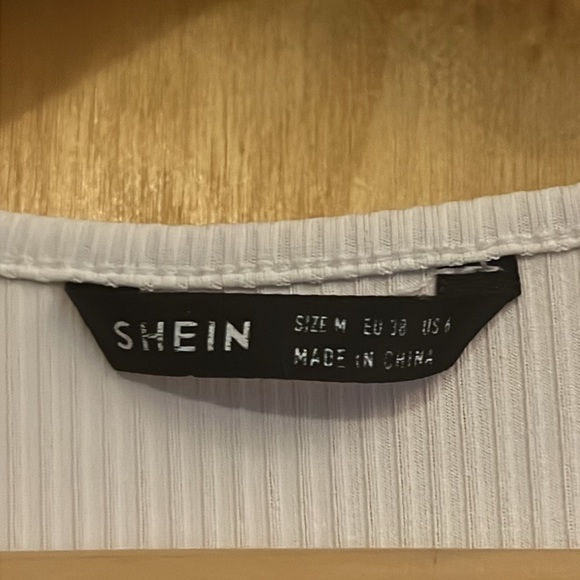 SHEIN White Bodysuit Size Medium - Picture 2 of 3